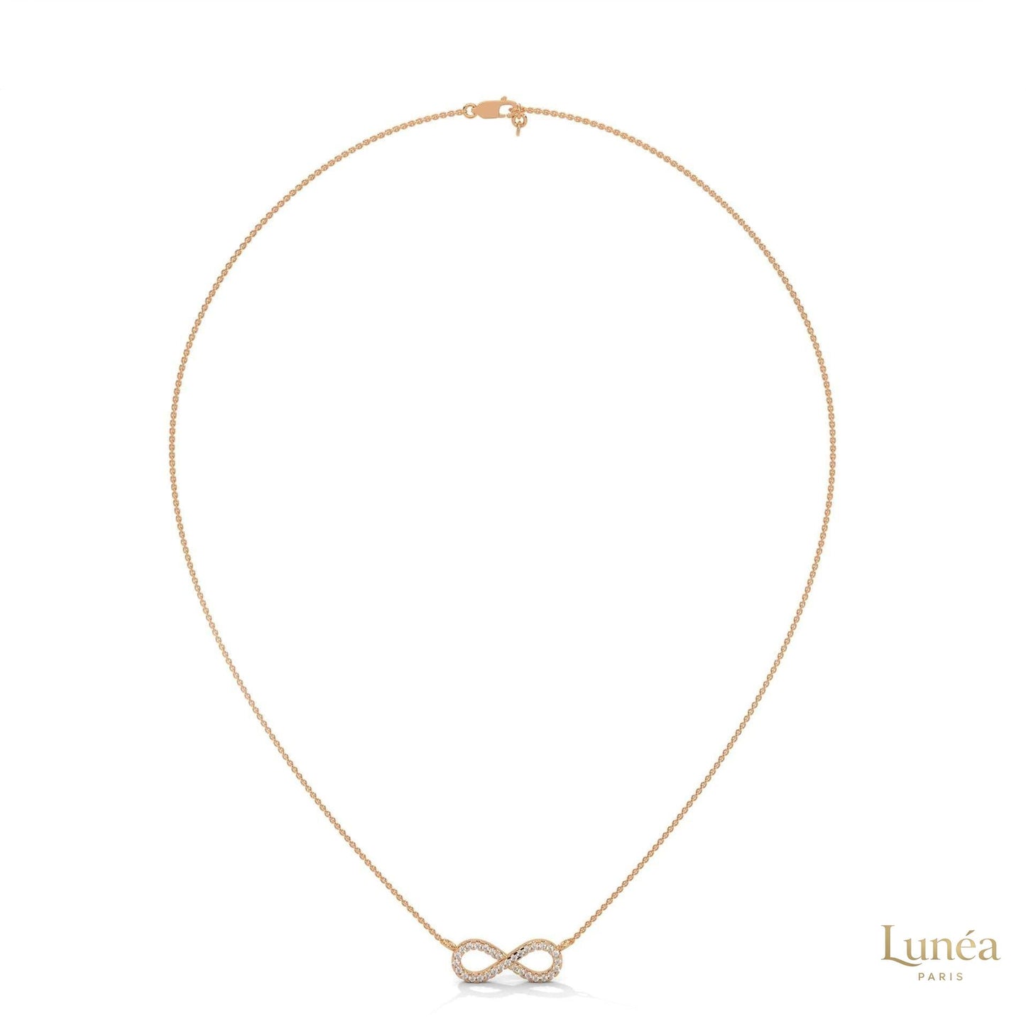 0.20 CT. Infinity Diamond Pendant – Lab-Grown