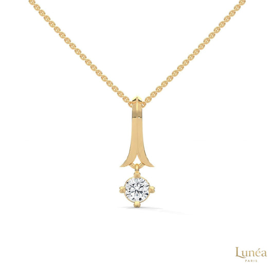 0.25 CT. Solitaire Diamond Pendant