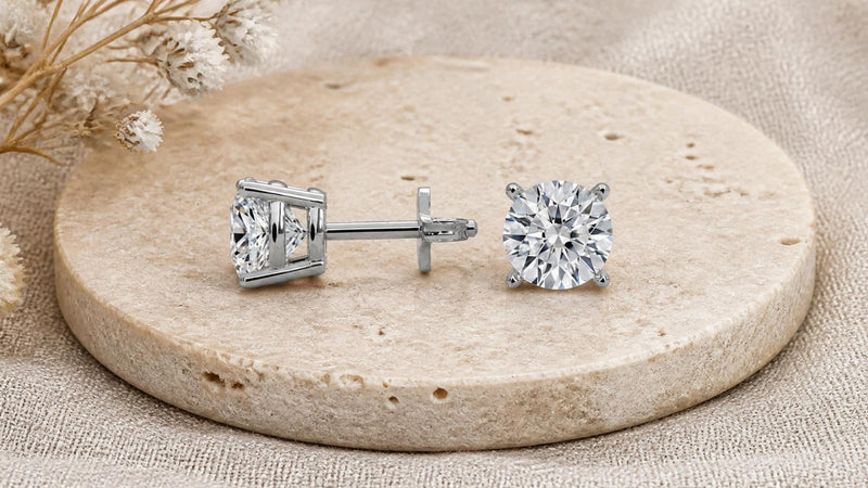 What Size Diamond Stud Earrings Should You Get? A Simple Carat Guide