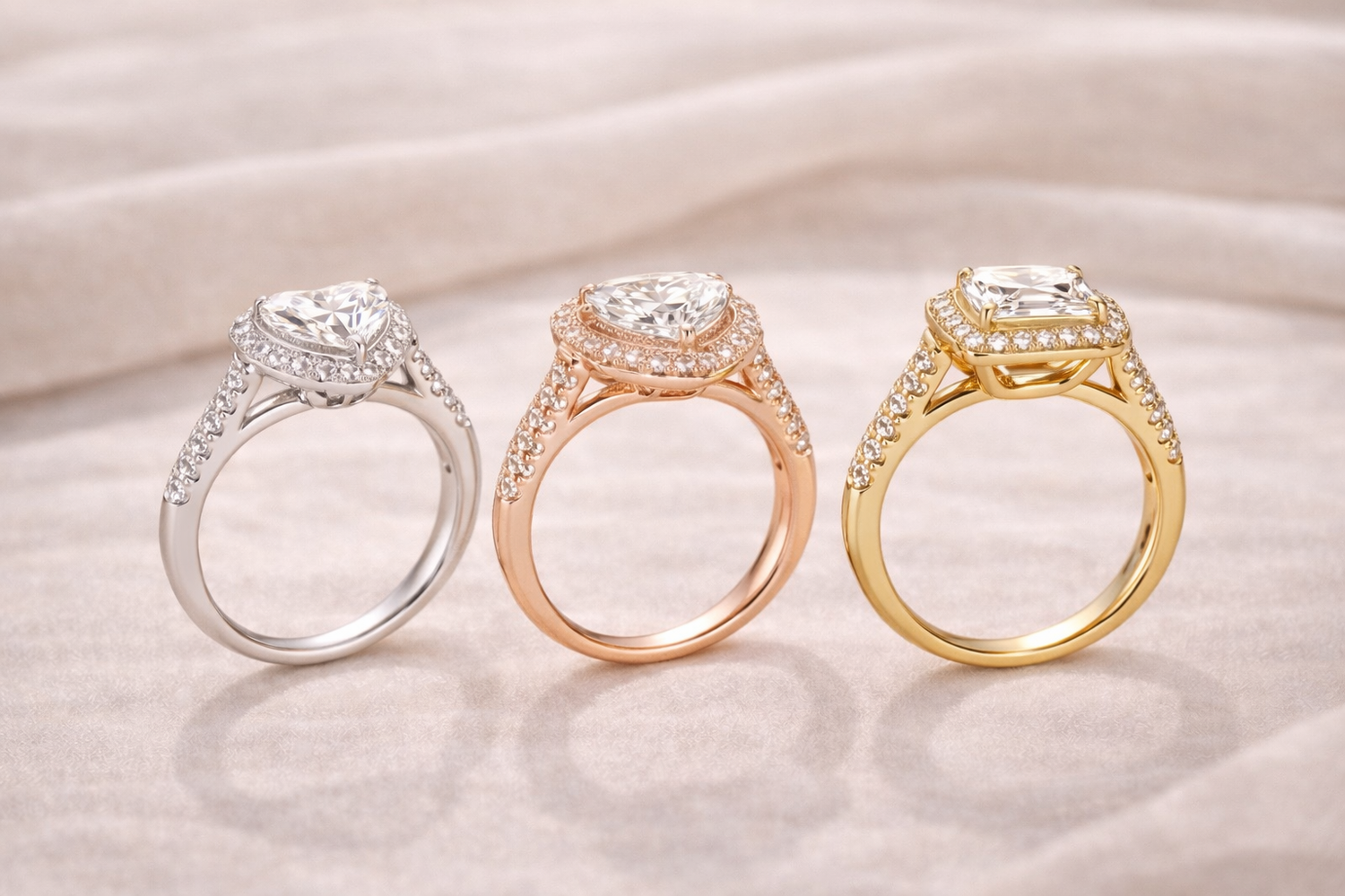 7 Halo Rings Worthy of the Most Important Question You'll Ever Ask