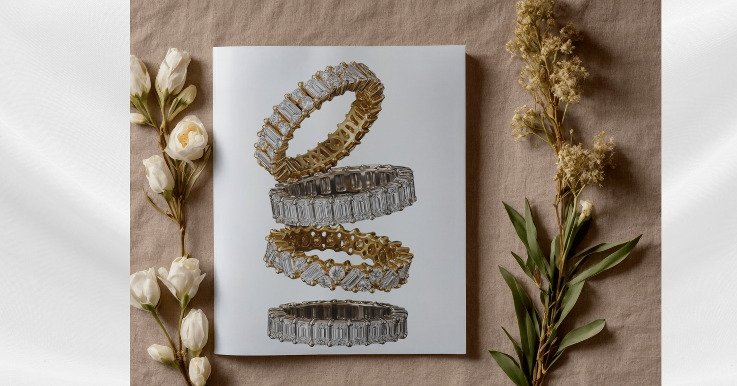 Defining Your Forever Bond with Intentionally Crafted Lunéa Paris Wedding Bands