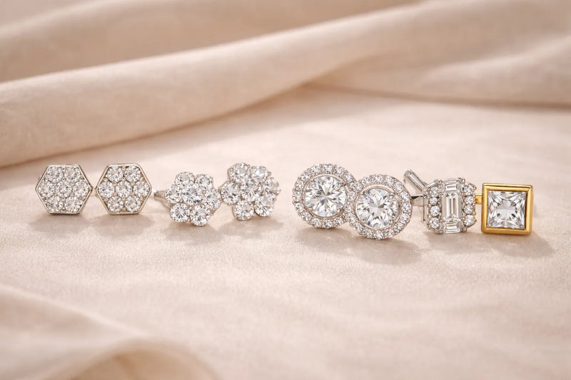 Mastering the Signature Look of Elegance with Lunéa Paris Stud Earrings