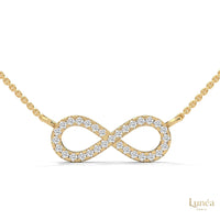 0.20 CT. Infinity Diamond Pendant – Lab-Grown