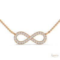 0.20 CT. Infinity Diamond Pendant – Lab-Grown