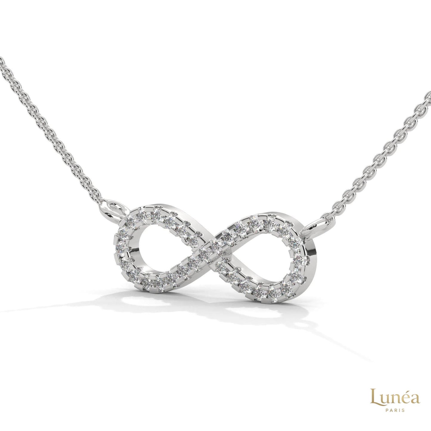 0.20 CT. Infinity Diamond Pendant – Lab-Grown