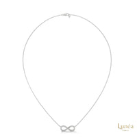 0.20 CT. Infinity Diamond Pendant – Lab-Grown