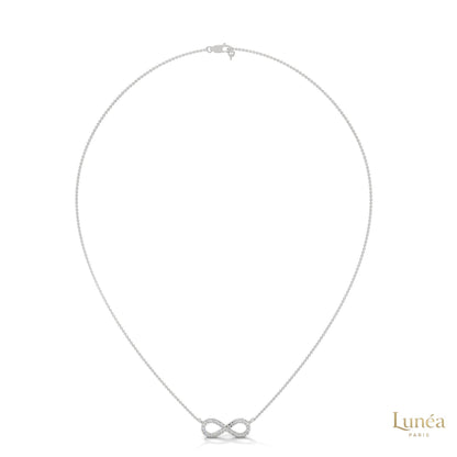 0.20 CT. Infinity Diamond Pendant – Lab-Grown