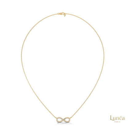 0.20 CT. Infinity Diamond Pendant – Lab-Grown