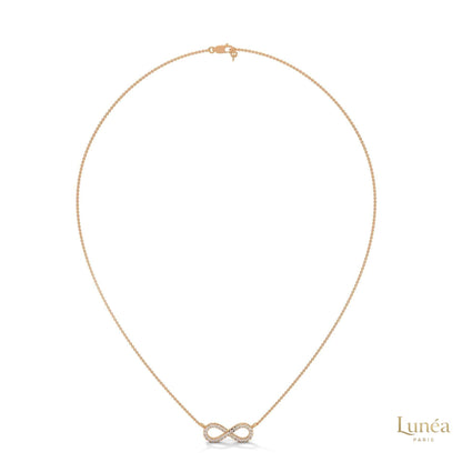 0.20 CT. Infinity Diamond Pendant – Lab-Grown