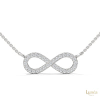0.20 CT. Infinity Diamond Pendant – Lab-Grown