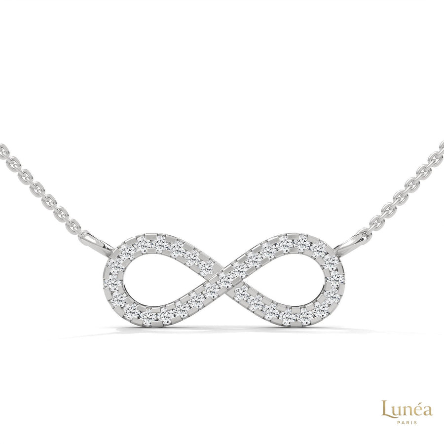 0.20 CT. Infinity Diamond Pendant – Lab-Grown