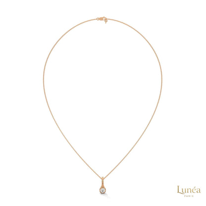 0.25 CT. Lab Diamond Solitaire Pendant
