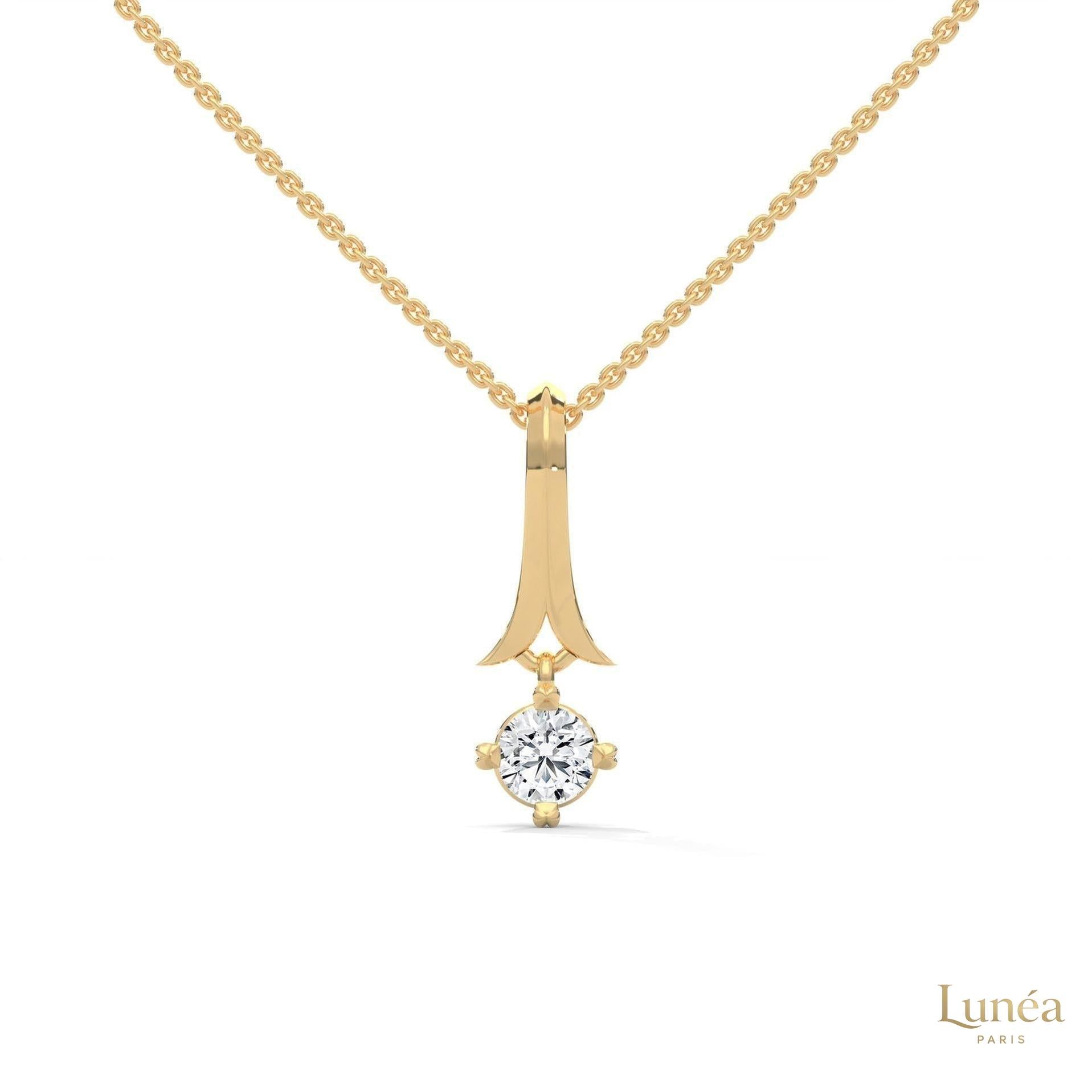 0.25 CT. Solitaire Diamond Pendant