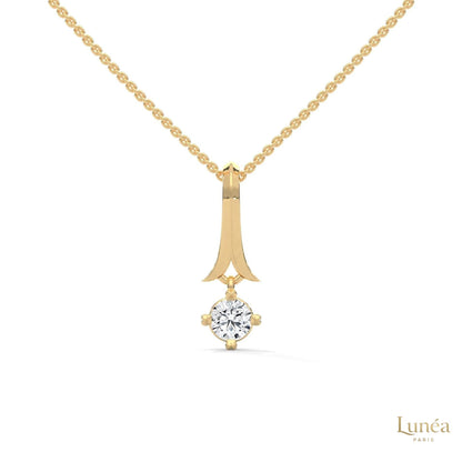 0.25 CT. Solitaire Diamond Pendant