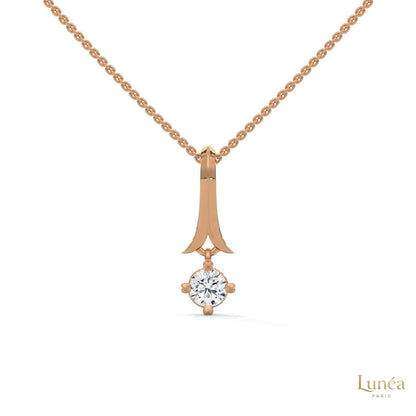 0.25 CT. Solitaire Diamond Pendant