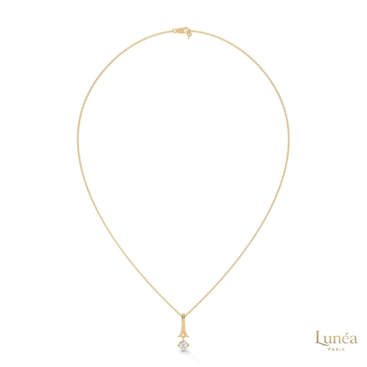0.25 CT. Solitaire Diamond Pendant