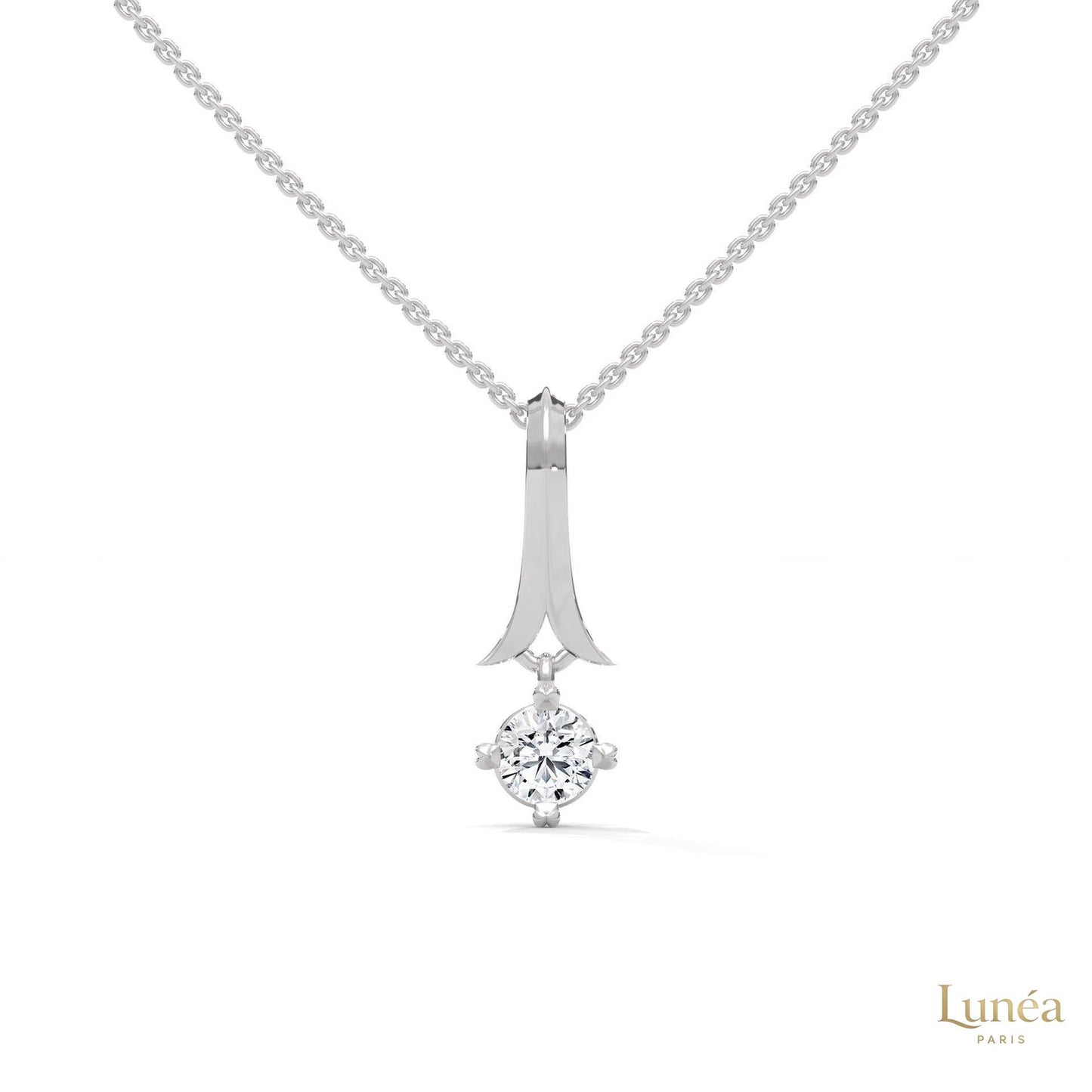 0.25 CT. Solitaire Diamond Pendant