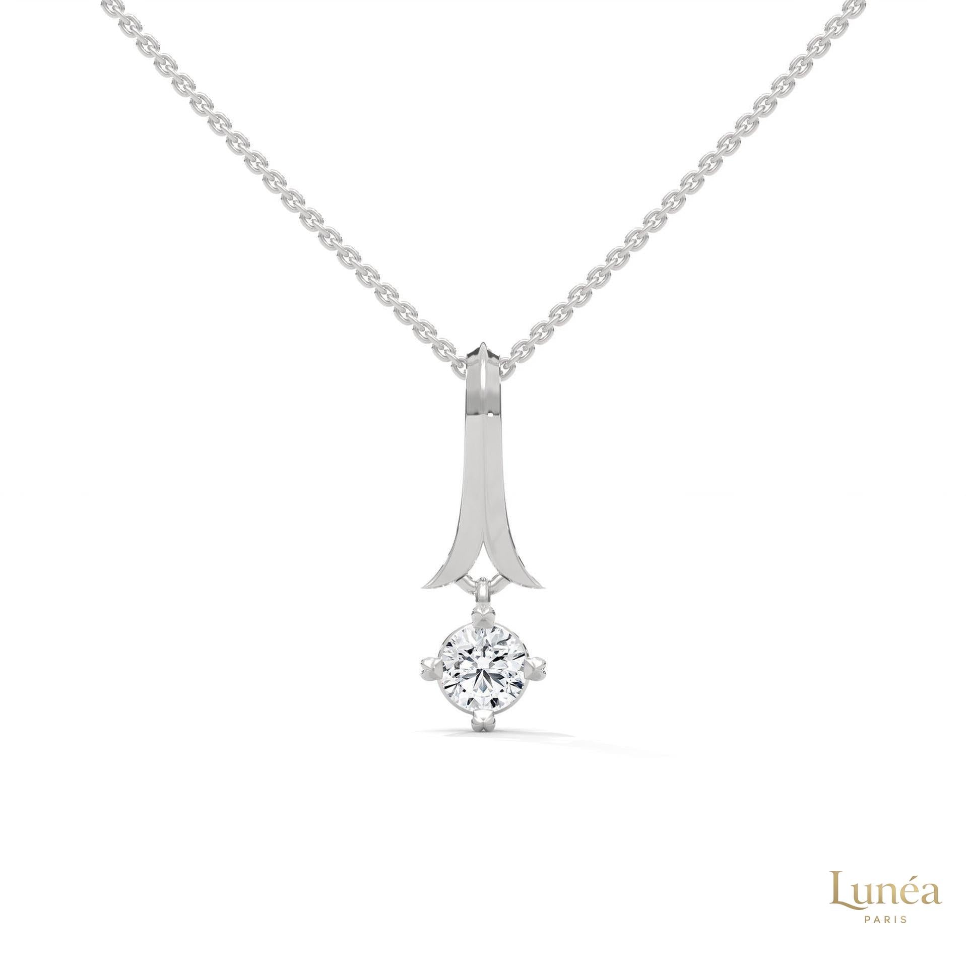 0.25 CT. Solitaire Diamond Pendant