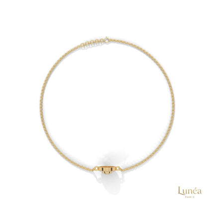 0.25 Ct. Halo Round Lab Diamond Bracelet Dainty & Elegant