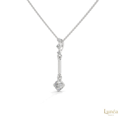 0.30 CT. Linear Drop Pendant
