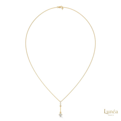 0.30 CT. Linear Drop Pendant