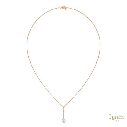 0.30 CT. Linear Drop Pendant