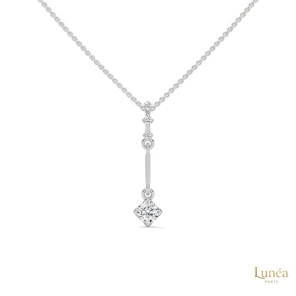 0.30 CT. Linear Drop Pendant