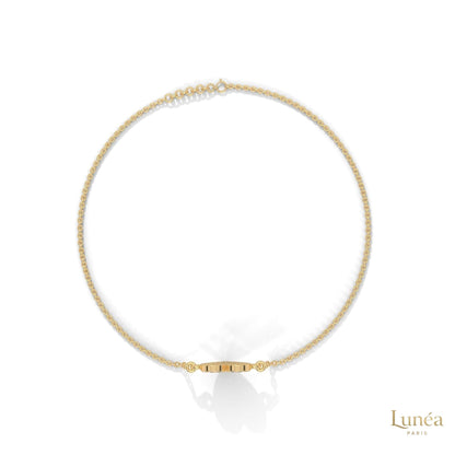 0.30 Ct. Heart Pavé Lab Diamond Bracelet