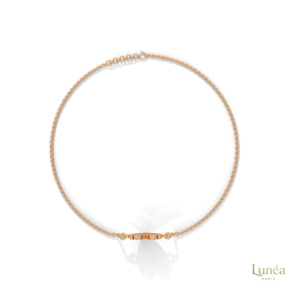 0.30 Ct. Heart Pavé Lab Diamond Bracelet