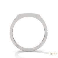 0.30 ct. Men's Pavé Lab Diamond Ring