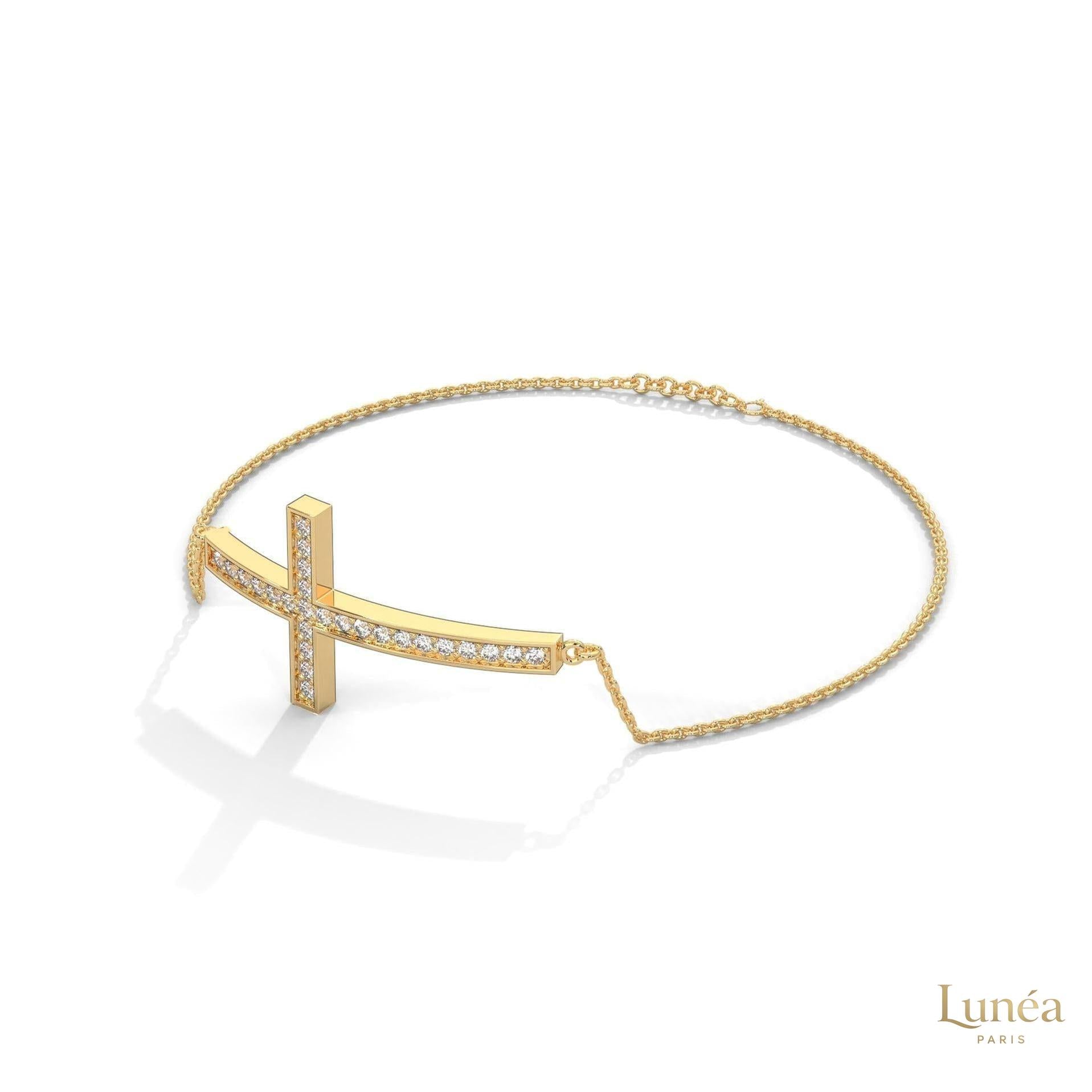 0.40 Ct. Cross Lab Diamond Bracelet Everyday Luxe