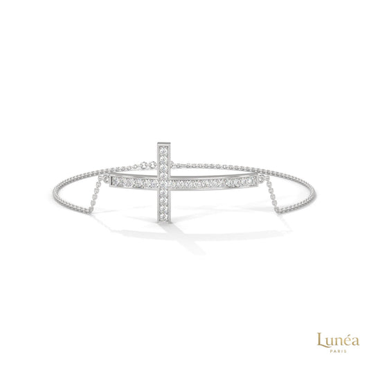 0.40 Ct. Cross Lab Diamond Bracelet Everyday Luxe