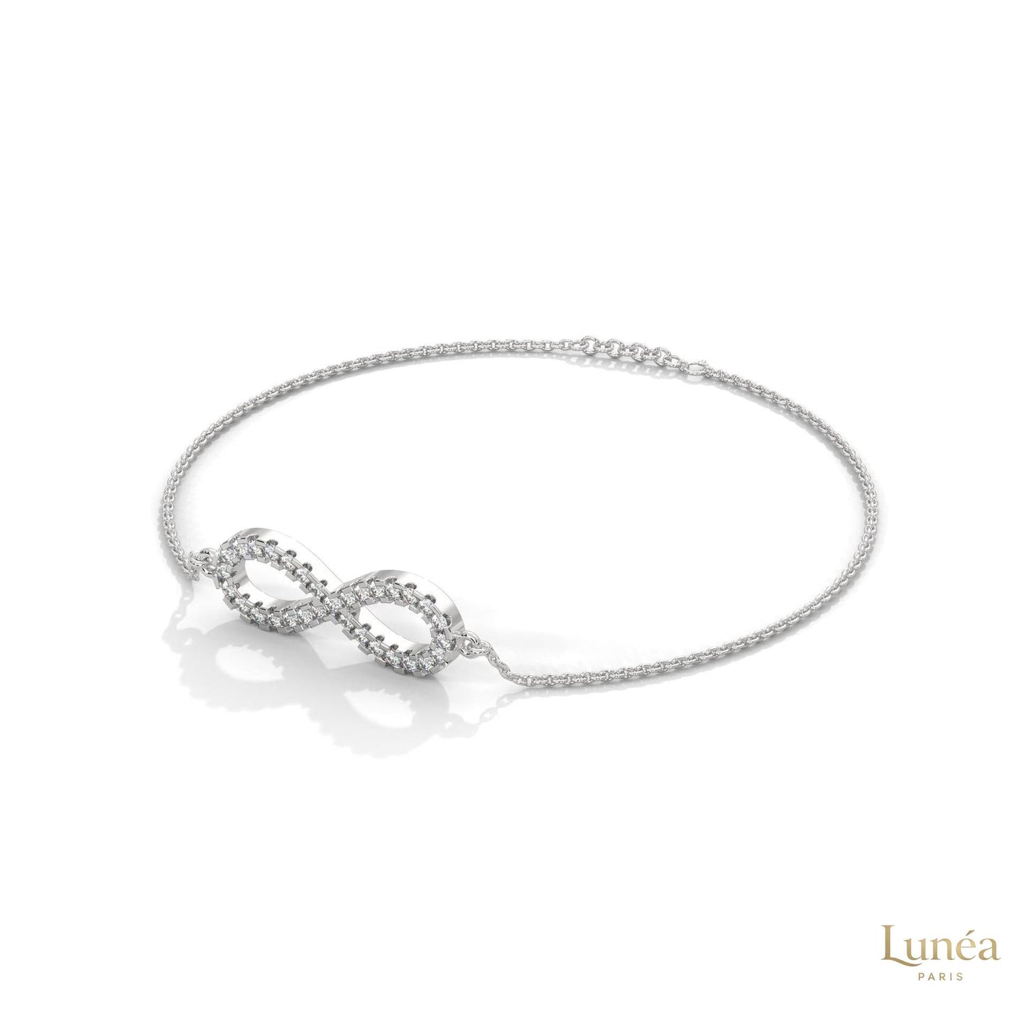 0.40 Ct. Infinity Lab Diamond Bracelet Everyday Luxe