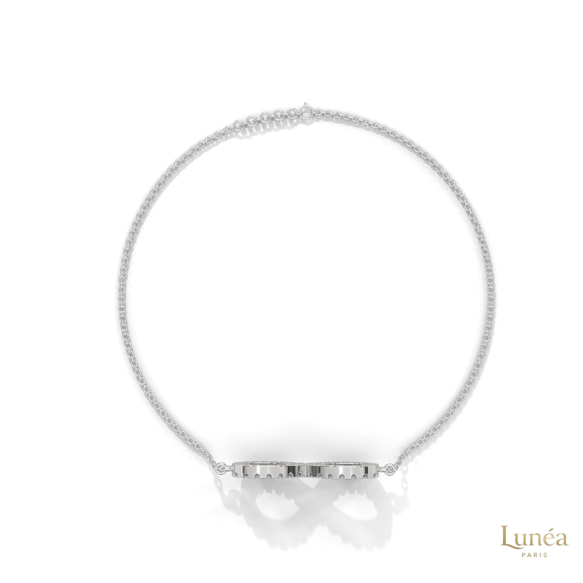 0.40 Ct. Infinity Lab Diamond Bracelet Everyday Luxe