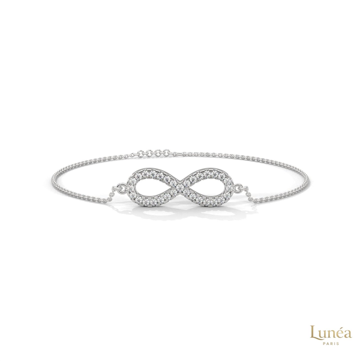0.40 Ct. Infinity Lab Diamond Bracelet Everyday Luxe