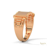 0.50 Ct. Men’s Lab Diamond Statement Ring