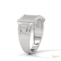 0.50 Ct. Men’s Lab Diamond Statement Ring