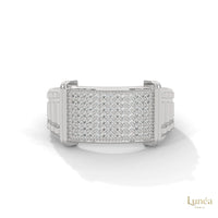 0.50 Ct. Men’s Lab Diamond Statement Ring
