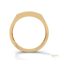 0.50 Ct. Men’s Pavé Lab Diamond Ring | Luxury Finish