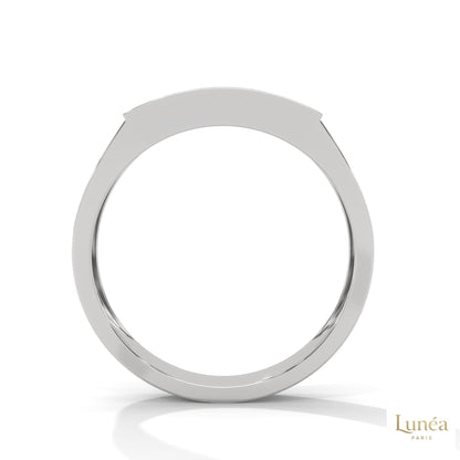 0.50 Ct. Men’s Pavé Lab Diamond Ring | Luxury Finish