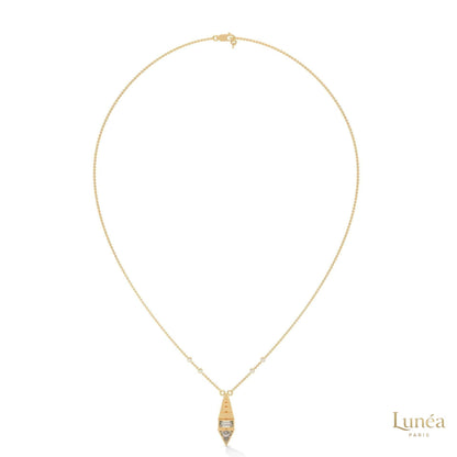 0.60 CT. Art Deco Diamond Pendant