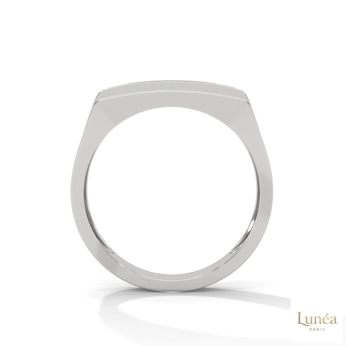 0.70 Ct. Men’s Wide Pavé Lab Diamond Ring | Luxury
