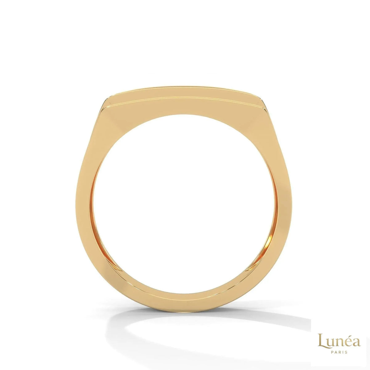 0.70 Ct. Men’s Wide Pavé Lab Diamond Ring | Luxury
