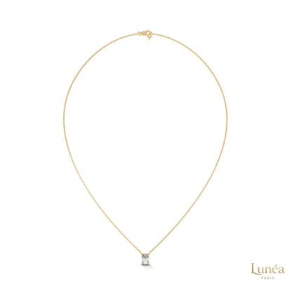 0.75 CT. Emerald-Cut Lab Diamond Pendant