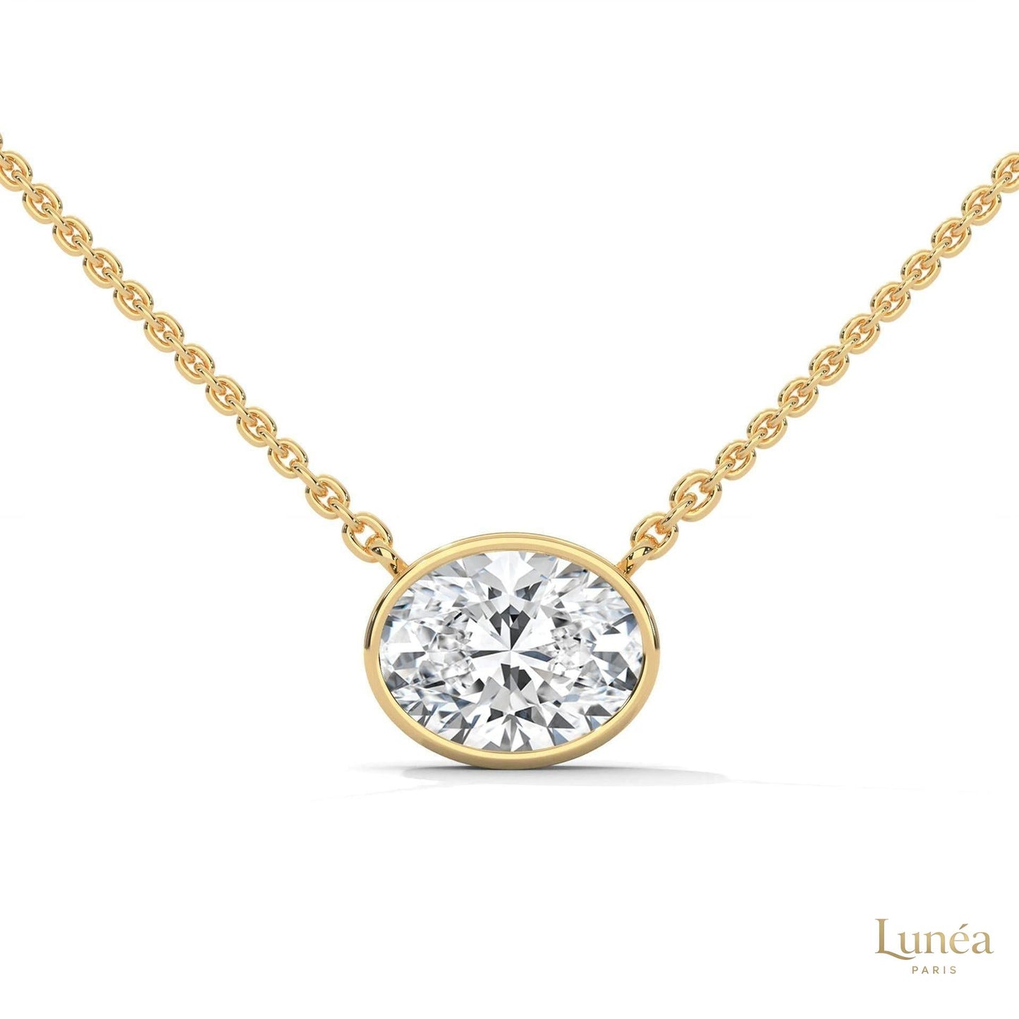 0.75 CT. Round Lab Diamond Pendant