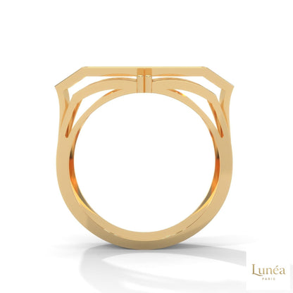 1 Ct. Men’s Diamond Ring – Luxury Pavé Design