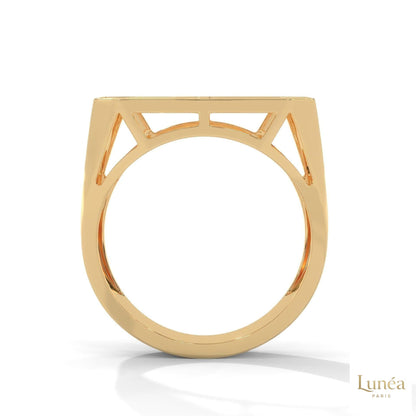 1 Ct. Men’s Lab Diamond Grid Ring