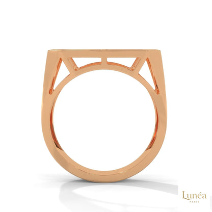1 Ct. Men’s Lab Diamond Grid Ring
