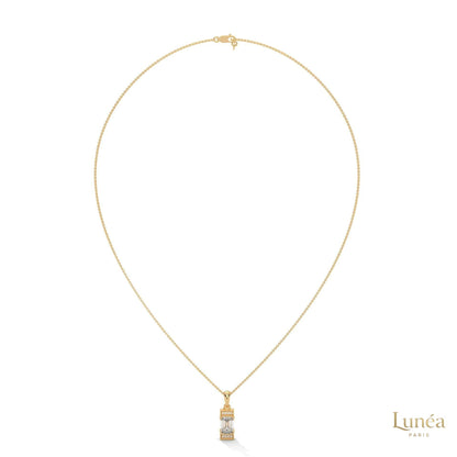 1.0 CT. Emerald-Cut Diamond Pendant