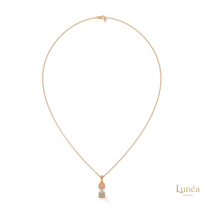 1.0 CT. Emerald-Cut Diamond Pendant